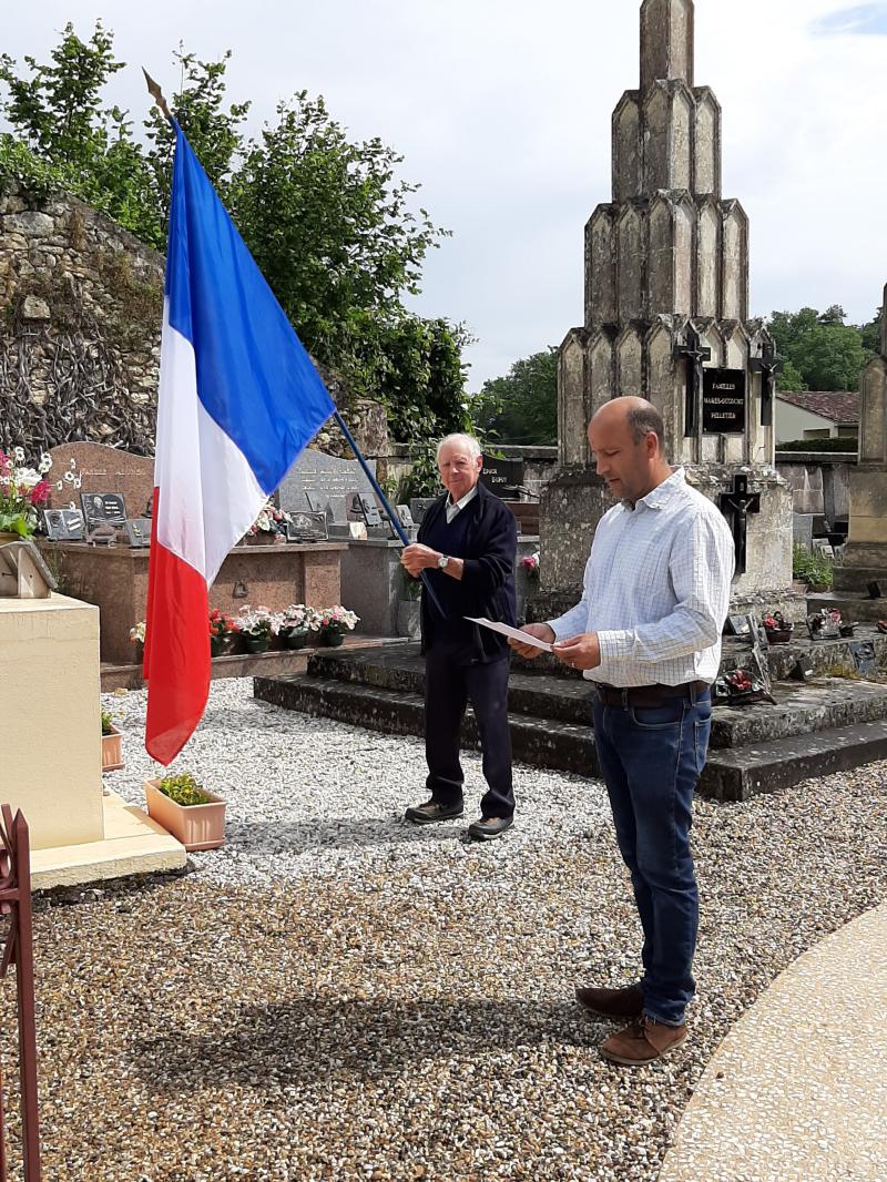 Lecture du discours du président de la république 